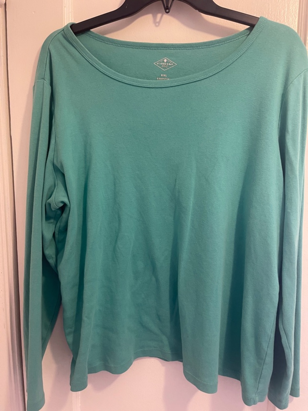 Soft Teal Long Sleeve Tee (item 52)